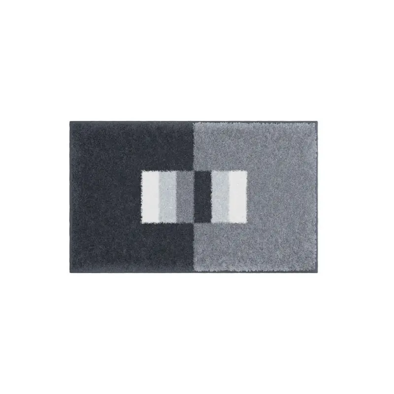 Badematte Grau 60/90 cm