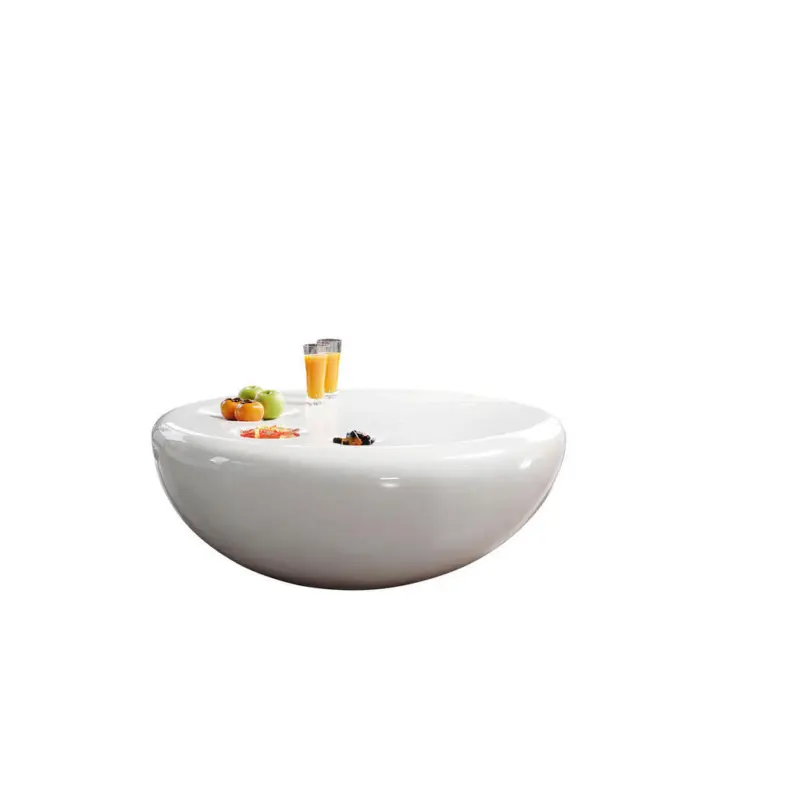 Couchtisch in Kunststoff 100/100/38 cm