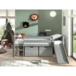 XXXLutz Lauterach - Ihr M&ouml;belhaus bei Bregenz Spielbett Absturzsicherung, Rollrost, Bettschublade 90/200 cm in Grau