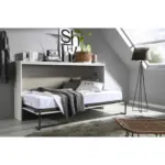 XXXLutz Lauterach - Ihr M&ouml;belhaus bei Bregenz Schrankbett 90/200 cm Wei&szlig;, Dunkelgrau