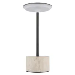 Akku-Tischleuchte Travertin 12/27.6 cm