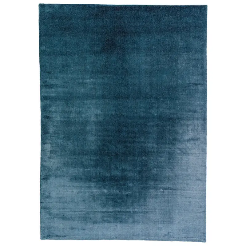 Handwebteppich 140/200 cm Aura Blau