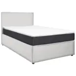 XXXLutz Lauterach - Ihr M&ouml;belhaus bei Bregenz Boxbett 160/200 cm in Anthrazit, Wei&szlig;