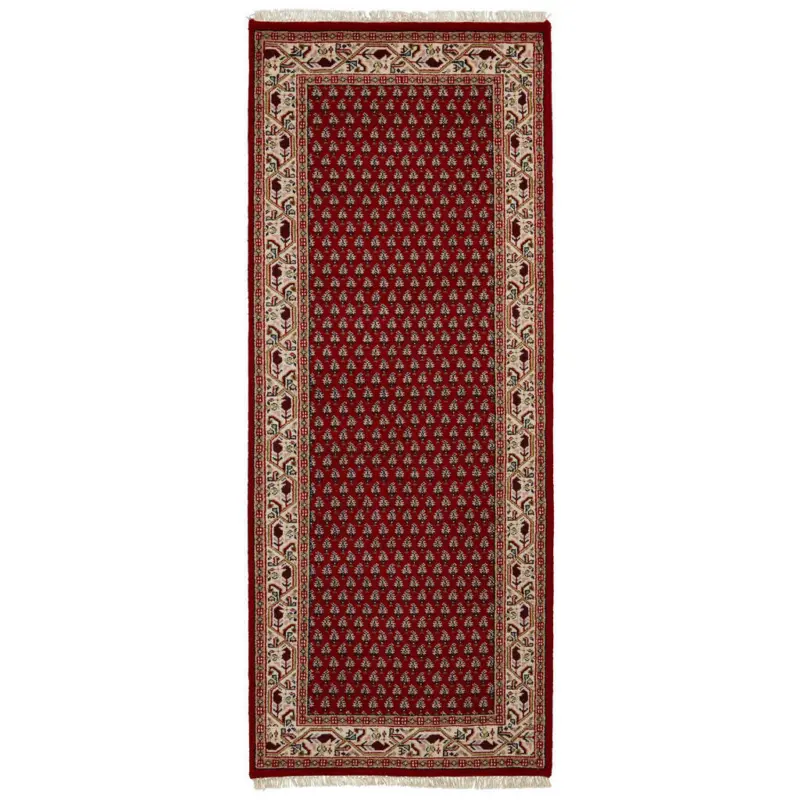 Orientteppich 80/200 cm Mir fine Rot Rot