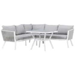 Loungegarnitur Aluminium
