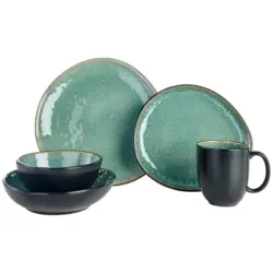Kombiservice S&oslash;ren Green 10-teilig