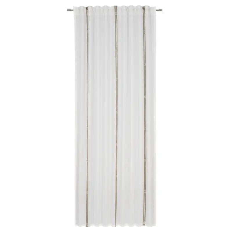 Fertigvorhang halbtransparent