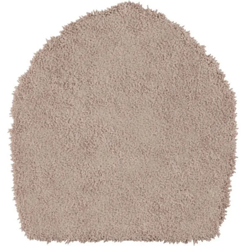 Wc-Deckelbezug Beige 47/53 cm