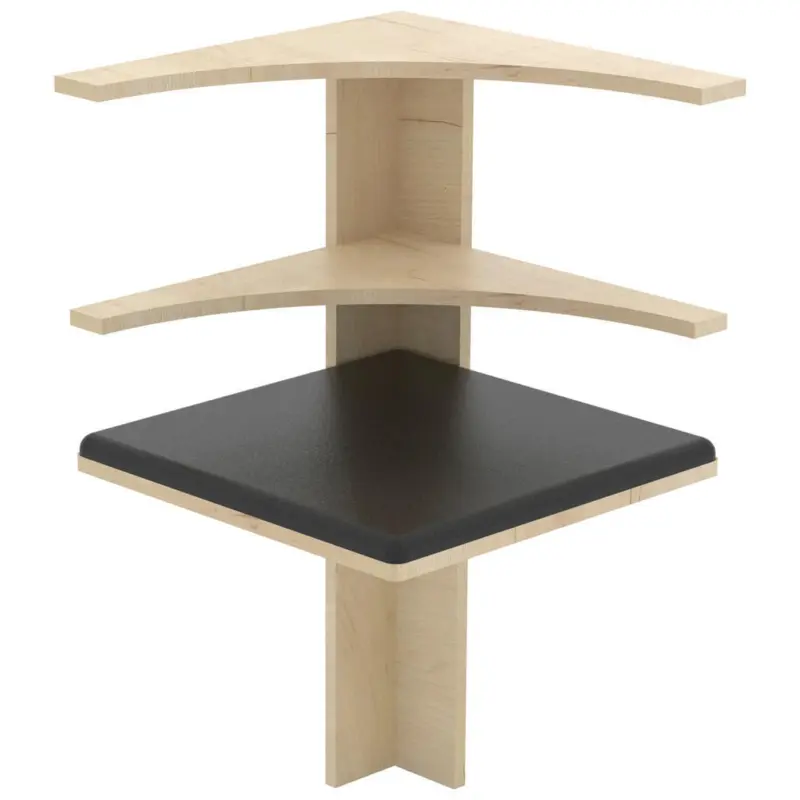 Eckbankelement in Honigeiche