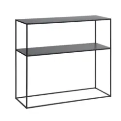 Konsolentisch in Metall 90/35/80 cm