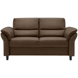 3-Sitzer-Sofa in Lederlook Braun