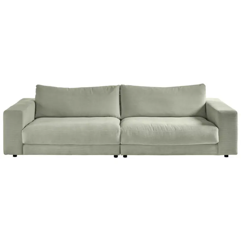 3-Sitzer-Sofa in Cord Olivgr&uuml;n