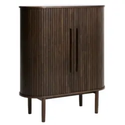 Highboard Eiche dunkel 100/118/40 cm