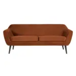 XXXLutz Lauterach - Ihr M&ouml;belhaus bei Bregenz Sofa Rocco in Samt Rostfarben