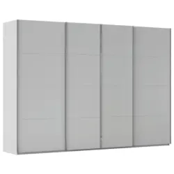 Schwebet&uuml;renschrank in Seidengrau