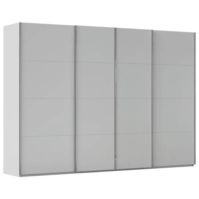 Schwebet&uuml;renschrank in Seidengrau