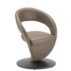 Stuhl Lederauswahl, Stoffauswahl, Sitzfl&auml;che 360&deg; drehbar, Gestellauswahl Mikrofaser