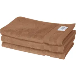 G&auml;stetuch 30/50 cm SW-Cuddly Braun 3-teilig