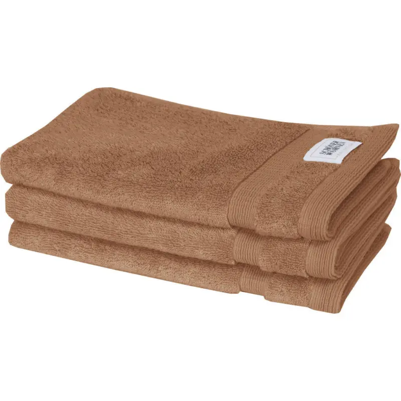 G&auml;stetuch 30/50 cm SW-Cuddly Braun 3-teilig