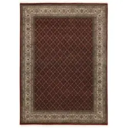 Orientteppich 200/300 cm Cavari Herati Creme, Rot