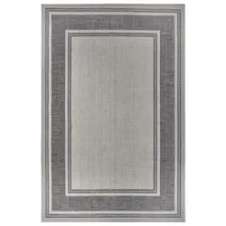 Outdoorteppich 190/290/290 cm Clyde Grau, Beige