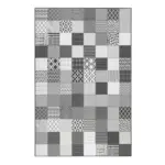 XXXLutz Lauterach - Ihr M&ouml;belhaus bei Bregenz Outdoorteppich 120/170 cm Chester Schwarz, Wei&szlig;