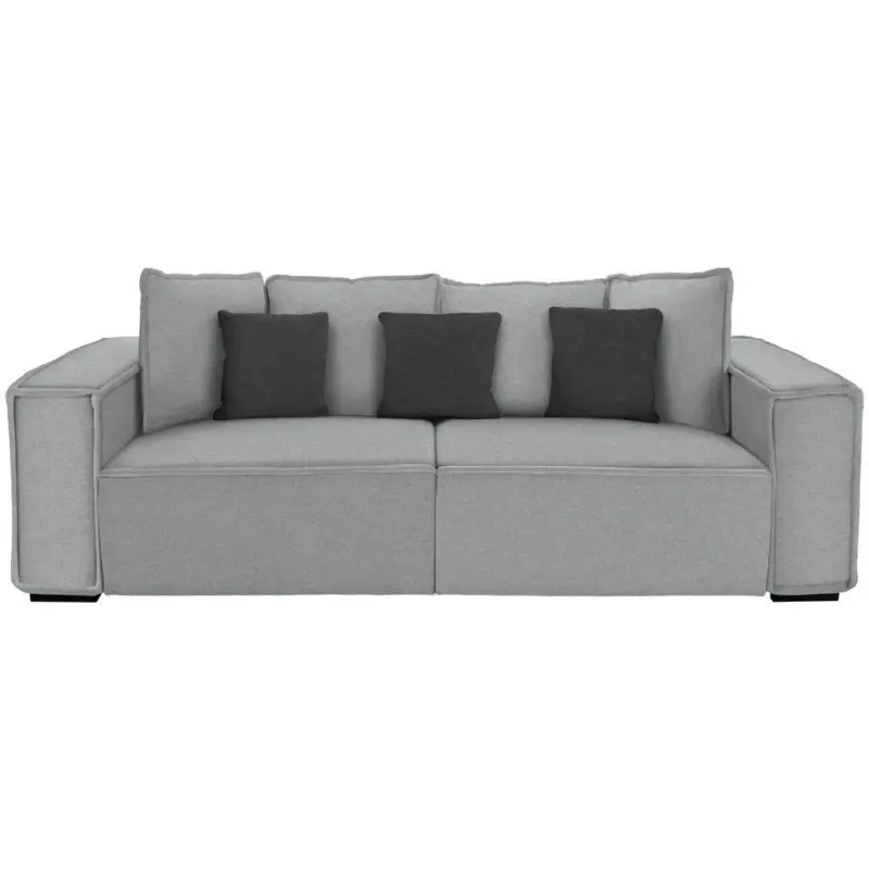 Bigsofa in Hellgrau, Dunkelgrau