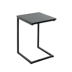 Beistelltisch in Metall, Holzwerkstoff 33/35/60 cm