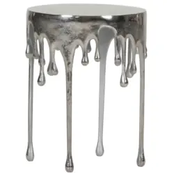 Beistelltisch in Metall 38/38/50 cm