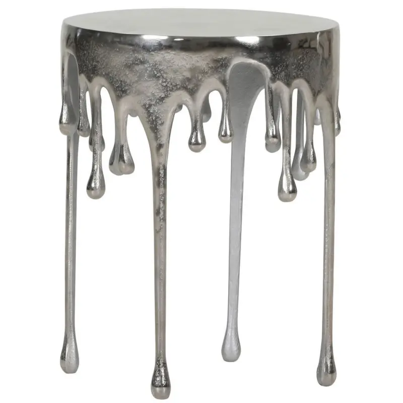 Beistelltisch in Metall 38/38/50 cm