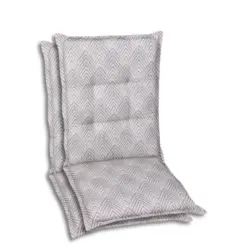 Sesselauflagenset in Beige Graphik