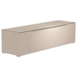 Lowboard Alufarben, Sandfarben 160/43/45 cm