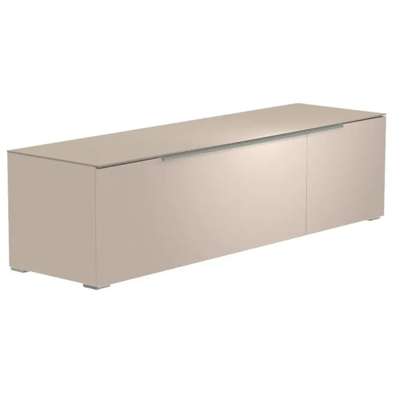 Lowboard Alufarben, Sandfarben 160/43/45 cm