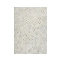 Flachwebeteppich 80/150 cm Spark 110 Grau/Silber Grau, Silberfarben