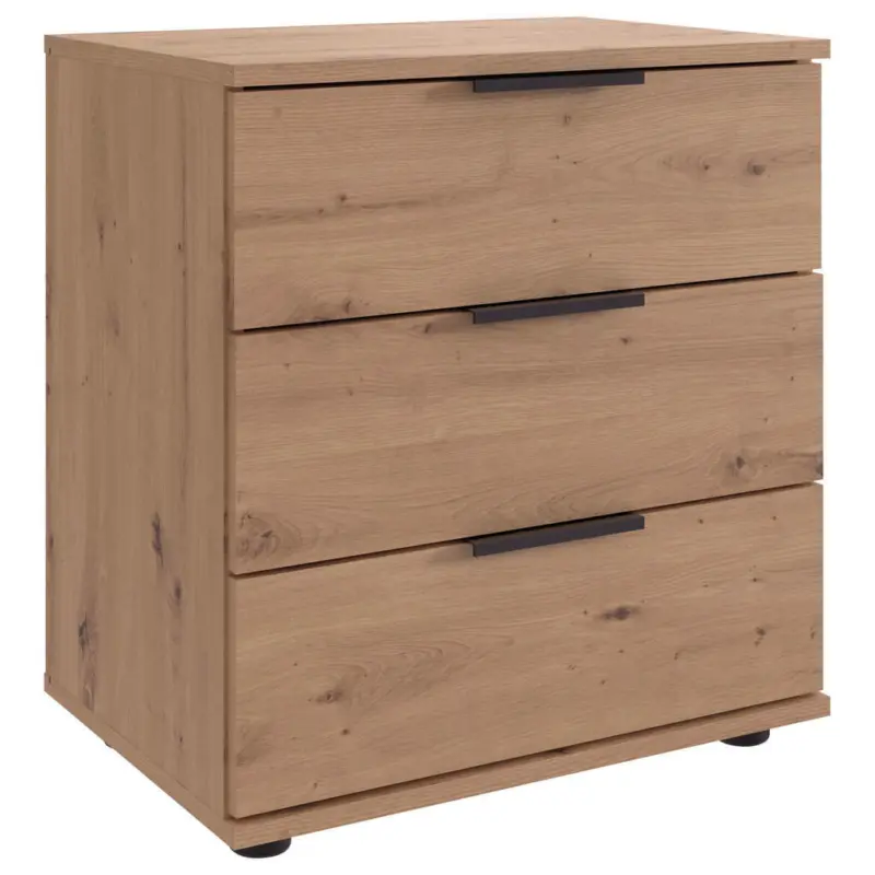 Nachtk&auml;stchen 52/58/38 cm in Eiche Artisan