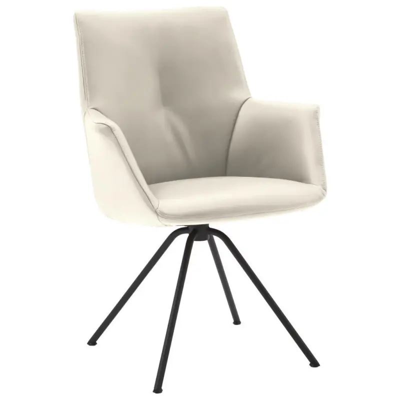 Armlehnstuhl Beinauswahl, Lederauswahl, Typenauswahl, Sitzfl&auml;che 360&deg; drehbar Echtleder