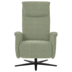 Relaxsessel in Textil Olivgr&uuml;n