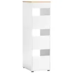 XXXLutz Lauterach - Ihr M&ouml;belhaus bei Bregenz Mehrzweckschrank 45,10/154,7/60 cm in Wei&szlig;, Eichefarben