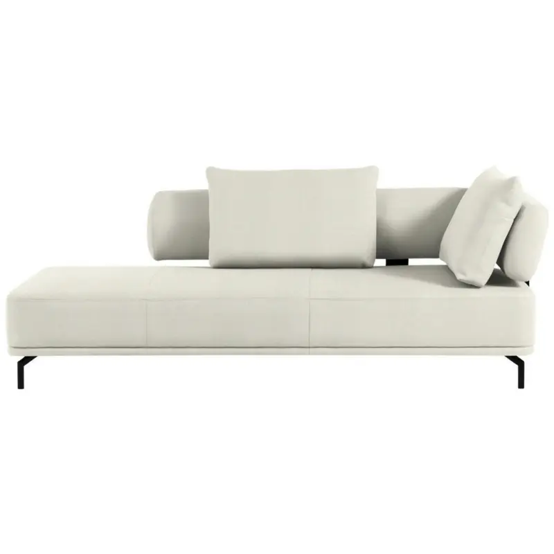 R&eacute;camiere Palio in Flachgewebe Naturfarben