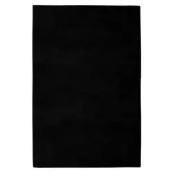 Hochflorteppich 80/150 cm My Cha Cha Schwarz