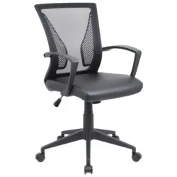 Drehstuhl in Schwarz