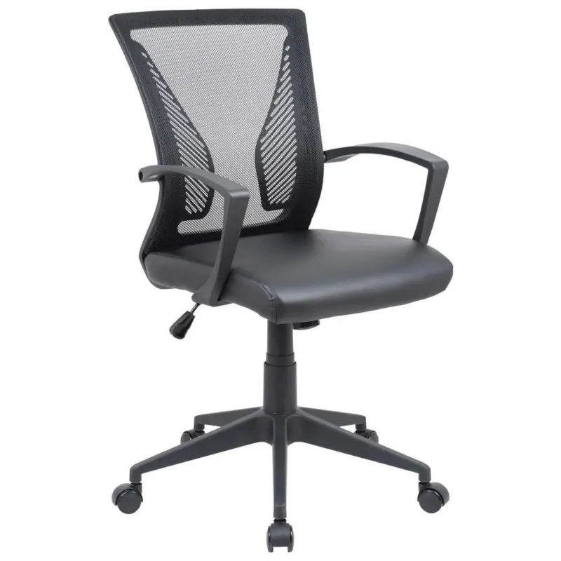 Drehstuhl in Schwarz