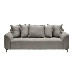 3-Sitzer-Sofa in Chenille Grau