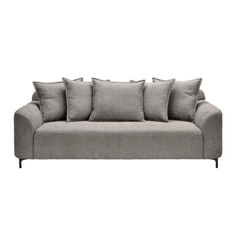 3-Sitzer-Sofa in Chenille Grau