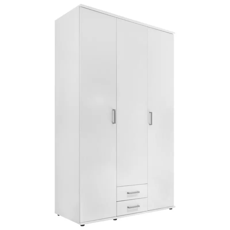 Dreht&uuml;renschrank in Wei&szlig;