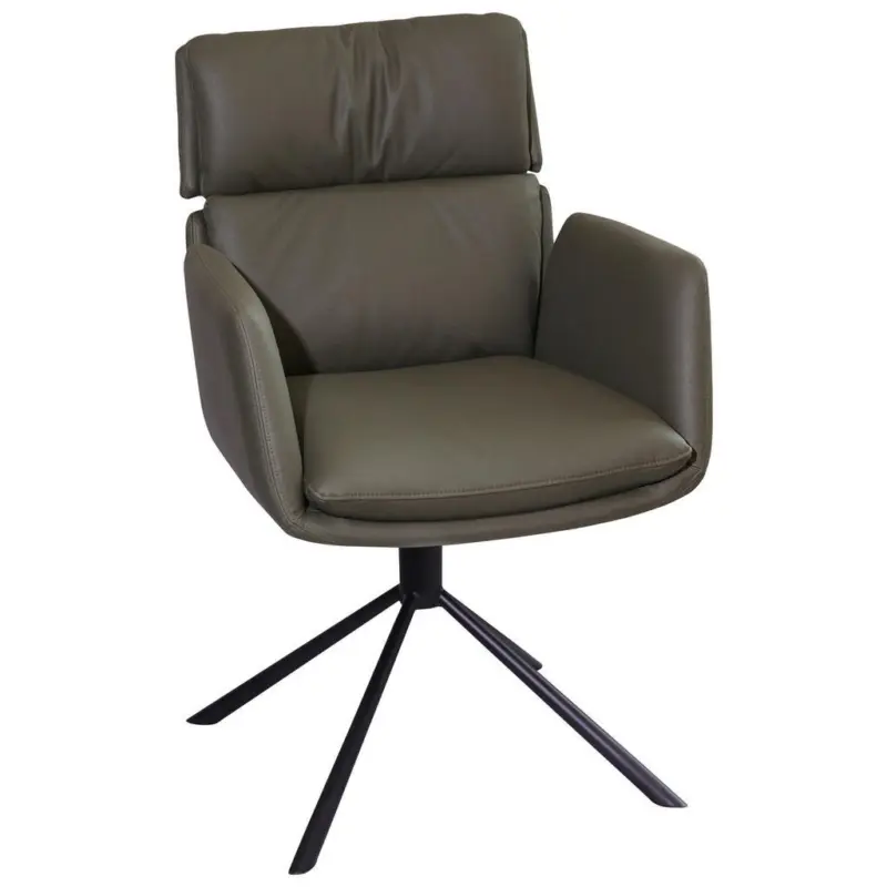 Armlehnstuhl Stoffauswahl, Sitzfl&auml;che 360&deg; drehbar Mikrofaser