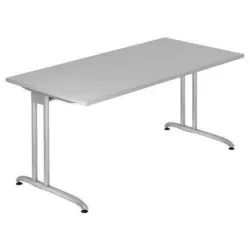 Schreibtisch 160/80/72 cm in Grau