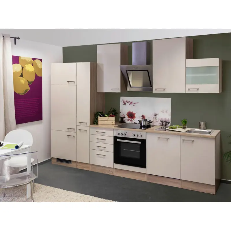 K&uuml;chenblock 310 cm in Kaschmir