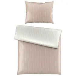 Wendebettw&auml;sche Stripes DK Satin 140/200 cm