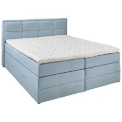 Boxspringbett 140/200 cm in T&uuml;rkis